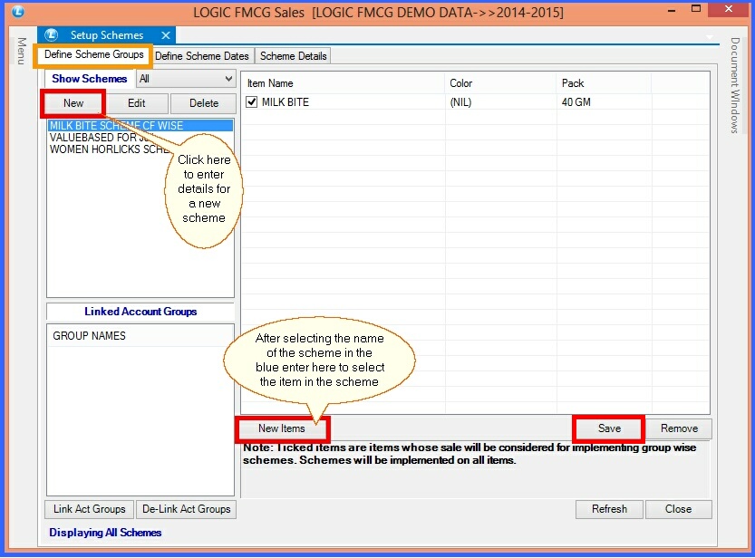 fmcg setup schemes 5